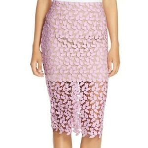 Bardot Flora skirt 10 Large dusty pink
